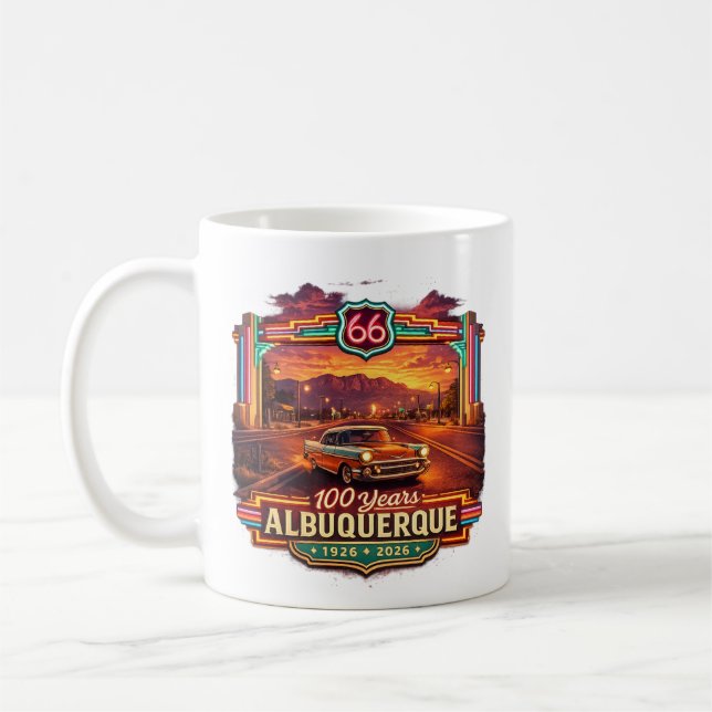 Tasse à café Route 66 (Gauche)