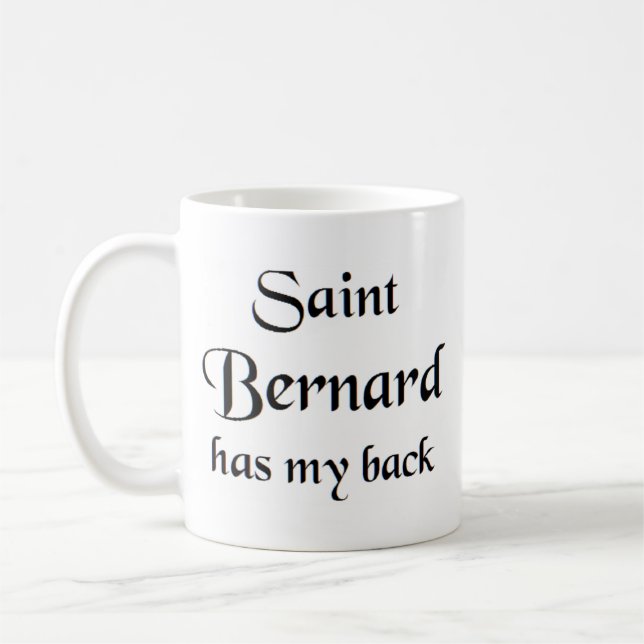 tasse à café saint bernard (Gauche)
