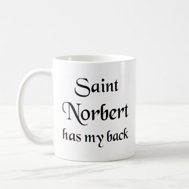 tasse à café saint norbert (Gauche)