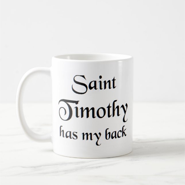 tasse à café saint timothy (Gauche)
