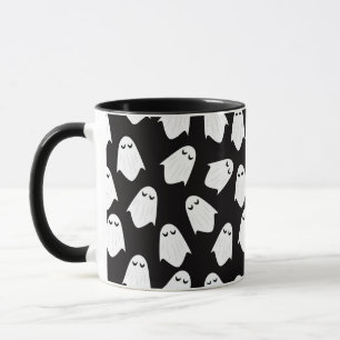 Tasse à café silhouette motif Ghosts