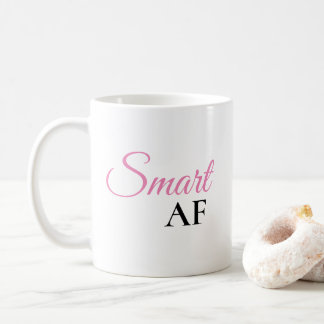 Tasse à café Smart AF Pink Expression Statement
