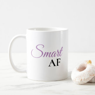 Tasse à café Smart AF Purple Expression Statement