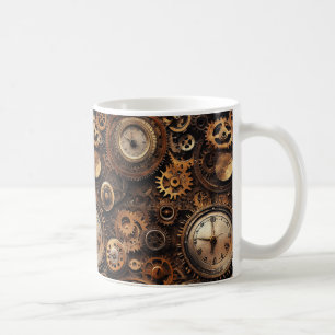 Tasse à café Steampunk vintage