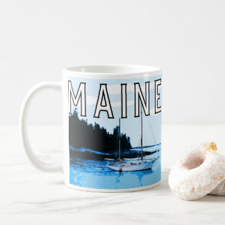Tasse à café sur le thème de l'état du Maine
