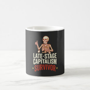 Tasse à café Survivant du Capitalisme en Fin de Co