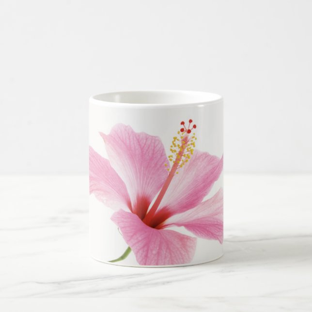 Tasse à café/thé à l'hibiscus rose (Centre)