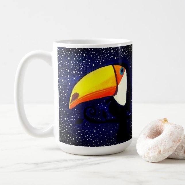 Tasse à café toucan (Avec donut)