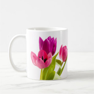 Tasse à café Tulipe Rose Style Printemps