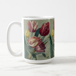Tasse à café Tulipes par Jaqueline Cheron Bayard