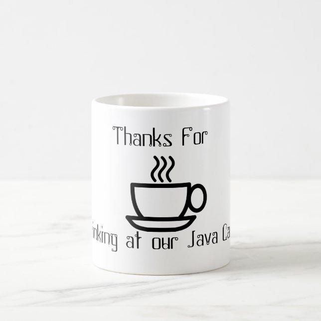 Tasse à café vapeur (Centre)