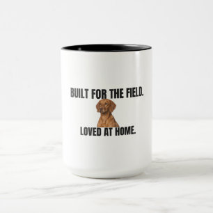 Tasse à café Vizsla conçue pour le terrain et aimé