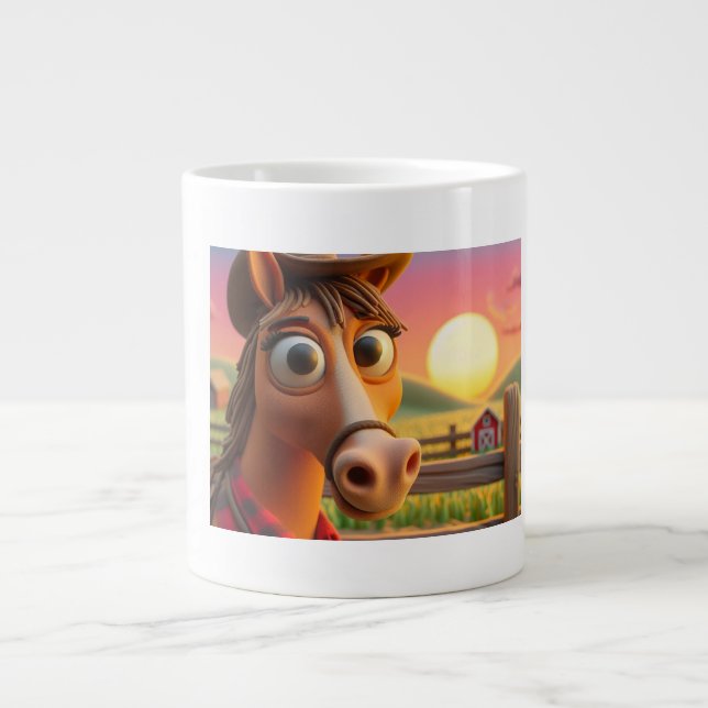 tasse à cheval (Devant)