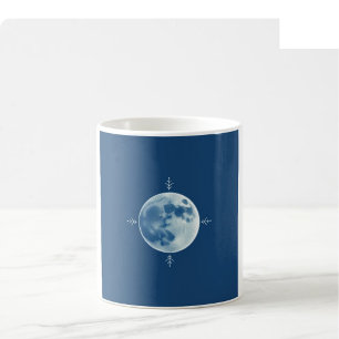Tasse à dessin linéaire de Noël - Glacé et argenté