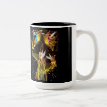 tasse à deux tons