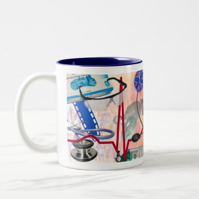 Tasse à deux tons 11oz d'outil d'EMT (Gauche)