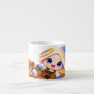 Tasse à espresso Zessi Couvreur - Mug Café Kawaii