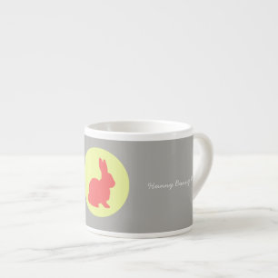 Tasse à expresso Couleurs pastel funky Hunny Bunny
