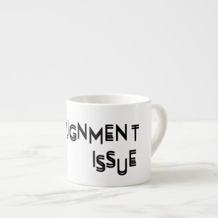 Tasse à expresso pour réinitialisation minimaliste