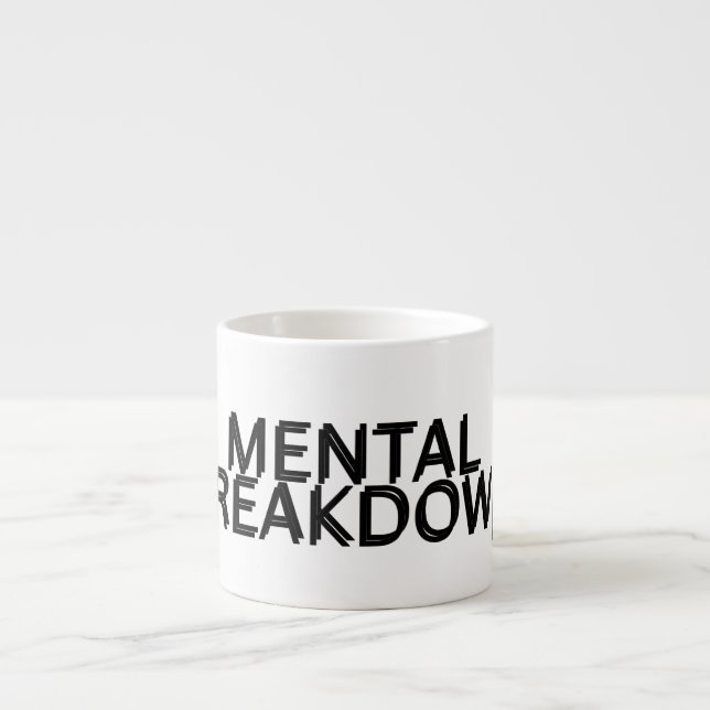 Tasse à expresso pour réinitialisation rapide en c (Devant)