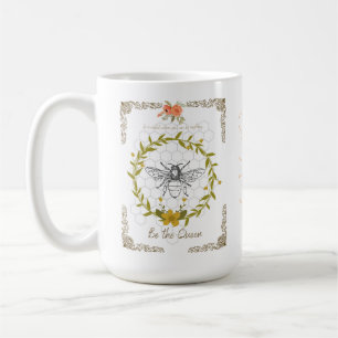 Tasse à genoux de l'abeille