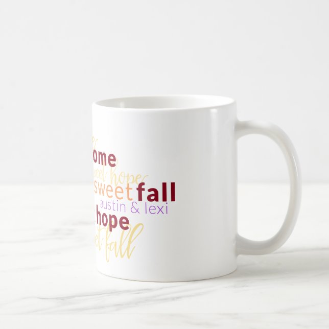 Tasse à la maison douce de série (Droite)
