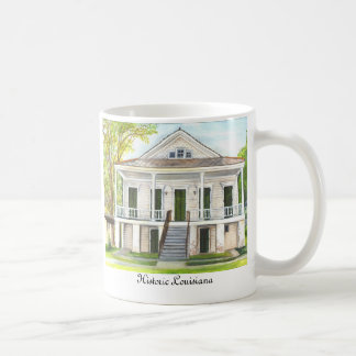 Tasse à la maison historique de la Louisiane