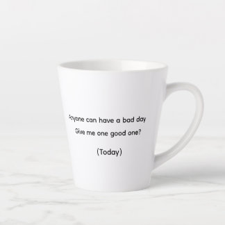 Tasse à latte