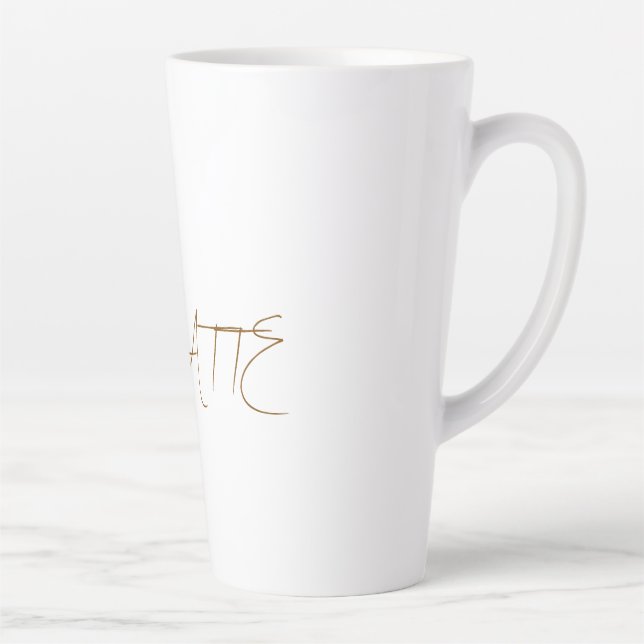 Tasse à Latte (Droite)