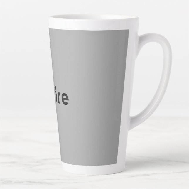 Tasse à Latte (Droite)