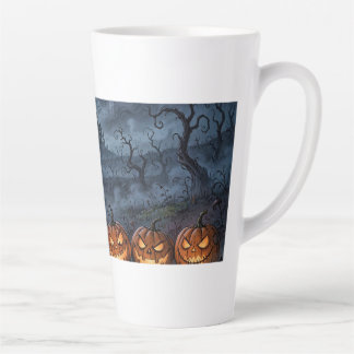 Tasse à latte avec design Halloween