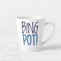 Tasse à latte standard - Pot Bing !