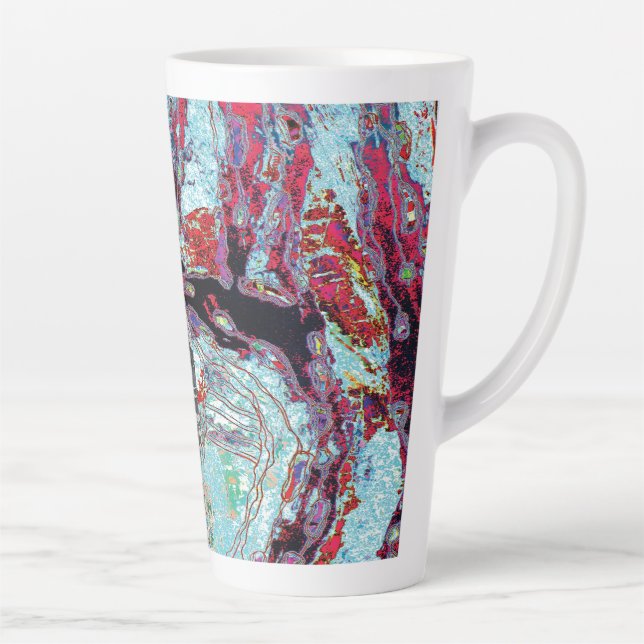 Tasse à latte – Strata Pulse (Droite)
