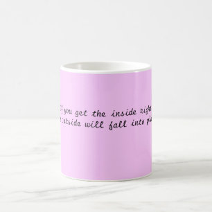 Tasse - à l'envers