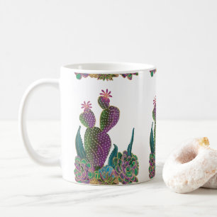Tasse à motif de fleur de cactus de Sedona