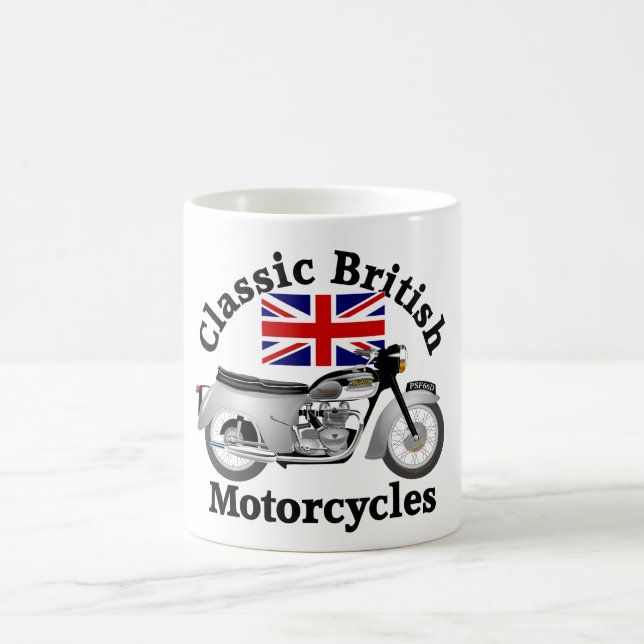 Tasse à moto Triumph T100A classique (Centre)
