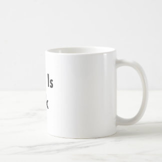 Tasse à texte minimaliste C'est correct