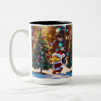 tasse à thé design de noël