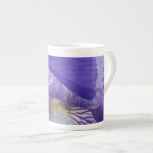 Tasse à thé en fine porcelaine Iris Fleur