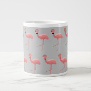 Tasse à thé Flamant rose rose