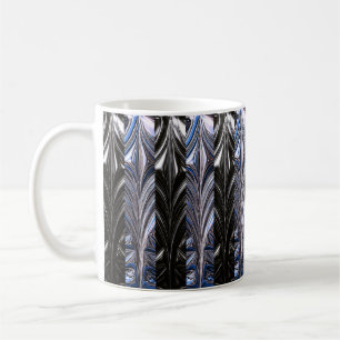 Tasse à vague abstraite
