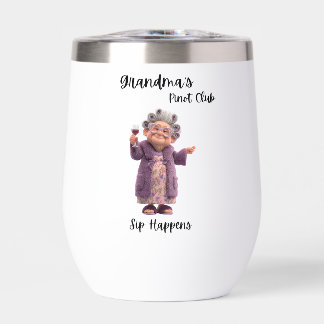 Tasse à vin Grand-mère Sip Happens