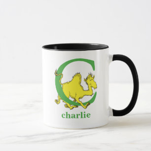 Tasse ABC du Dr Seuss : Lettre C - Vert  Ajouter votre n
