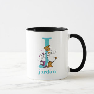 Tasse ABC du Dr Seuss : Lettre J - Turquoise Ajouter V