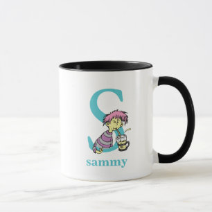 Tasse ABC du Dr Seuss : Lettre S - Bleu   Ajouter Votre 