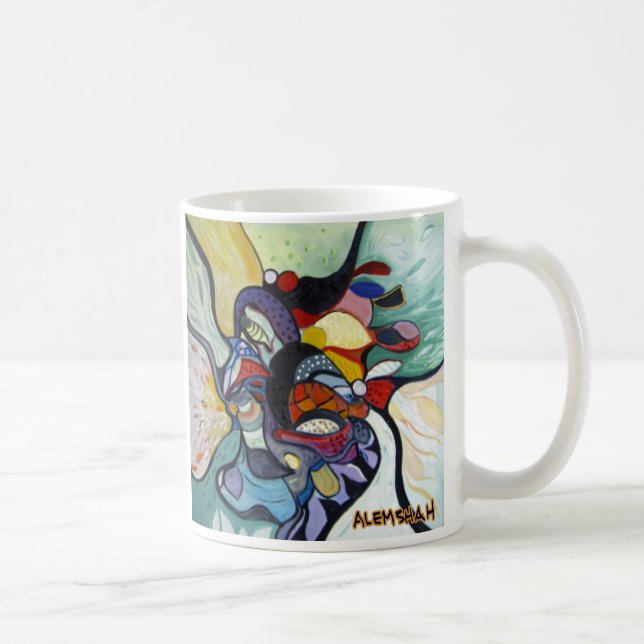 Tasse abstraite d'Alemshah - sous-marine (Droite)