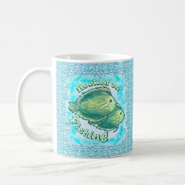 Tasse Accro à la pêche (Gauche)