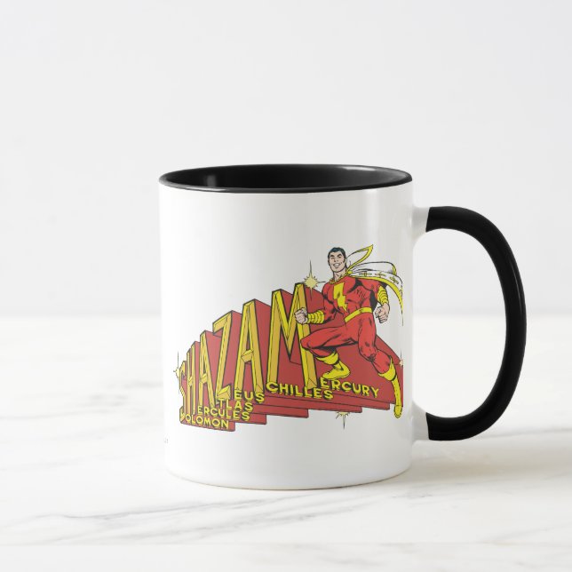 Tasse Acronyme de Shazam (Droite)