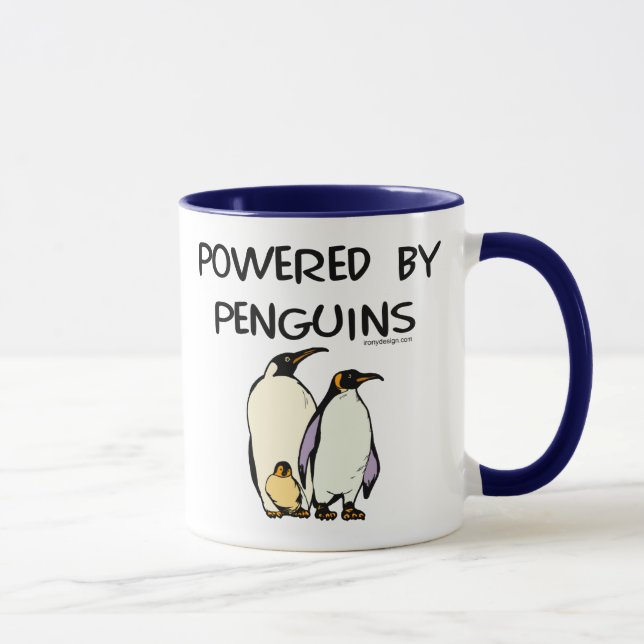Tasse Actionné par des pingouins (Droite)