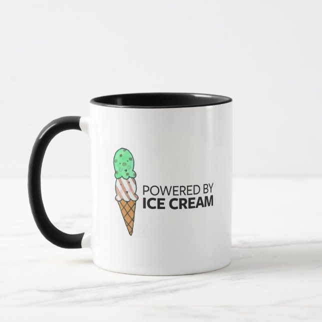 Tasse Actionné par la crème glacée (Gauche)